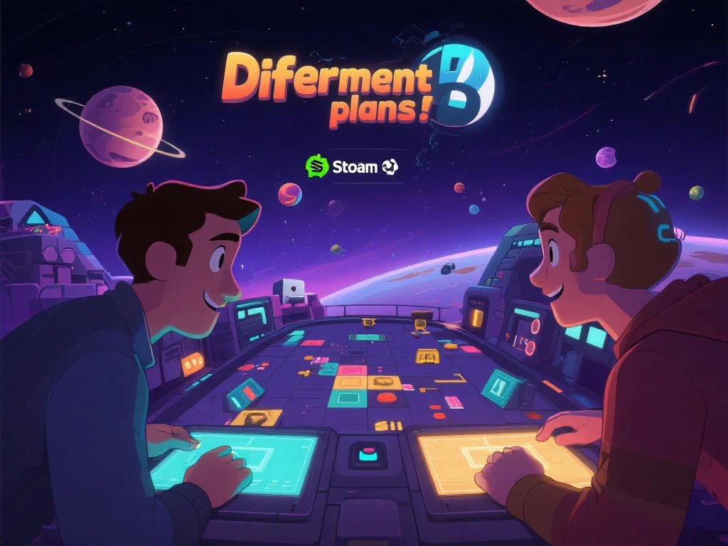 双人协作解谜新作《不同的星球》正式登陆Steam平台